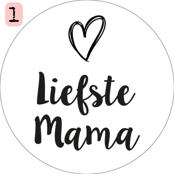Magneet Moederdag "Kant en Klaar"