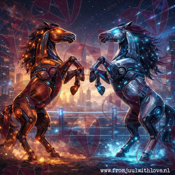 Eigen Ontwerp "Dark Horses"