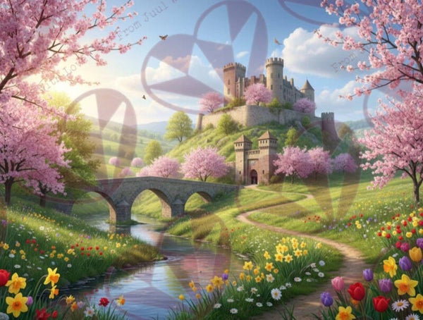 Eigen Ontwerp “Pink Blossom Castle”