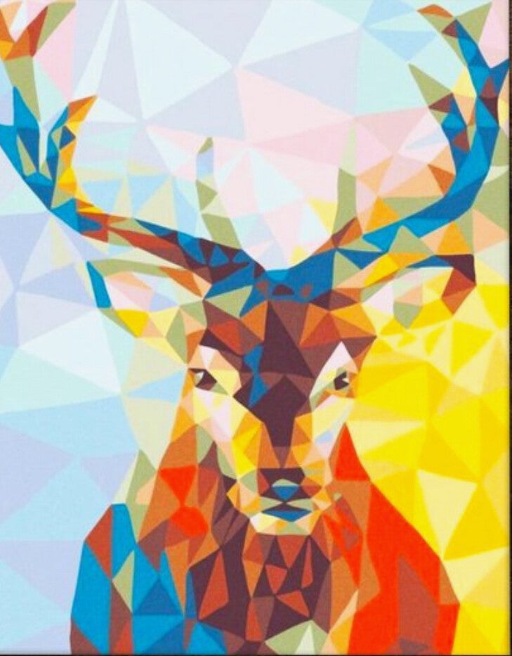 Oh Deer Vierkant 40x50
