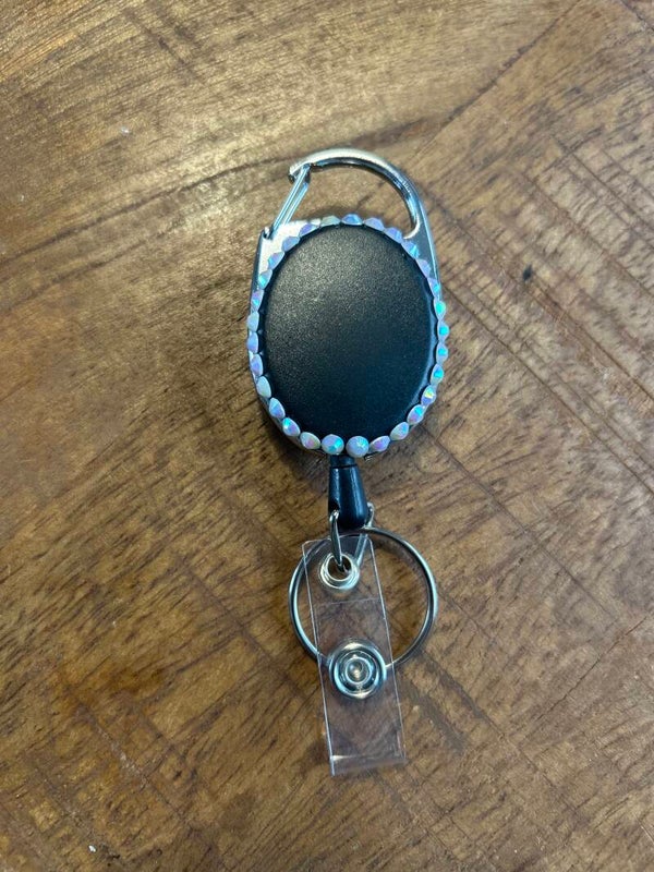 Nametag Holder Aurora Borealis Single