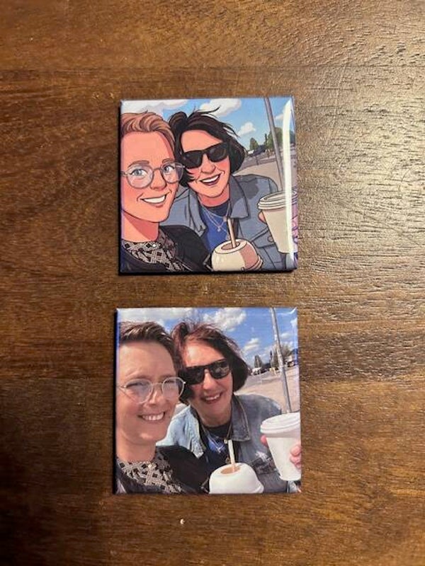 Magneet Moederdag "Eigen Foto"