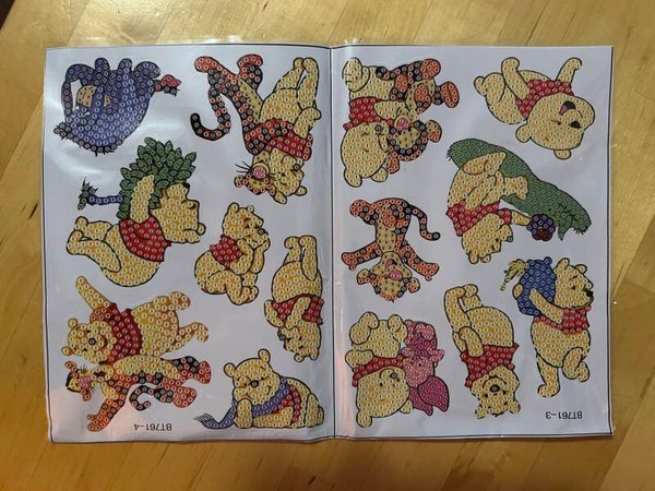 Stickers Winnie the Pooh - 31 Stuks
