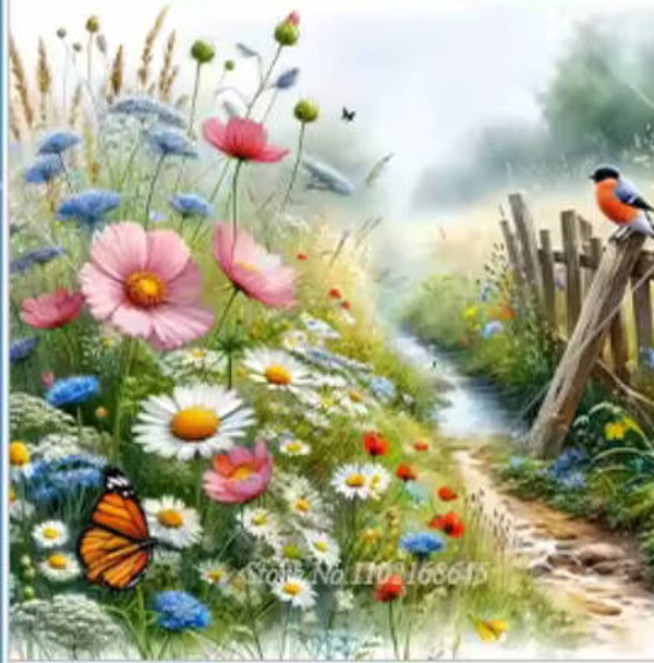 Spring Garden Rond 30x30