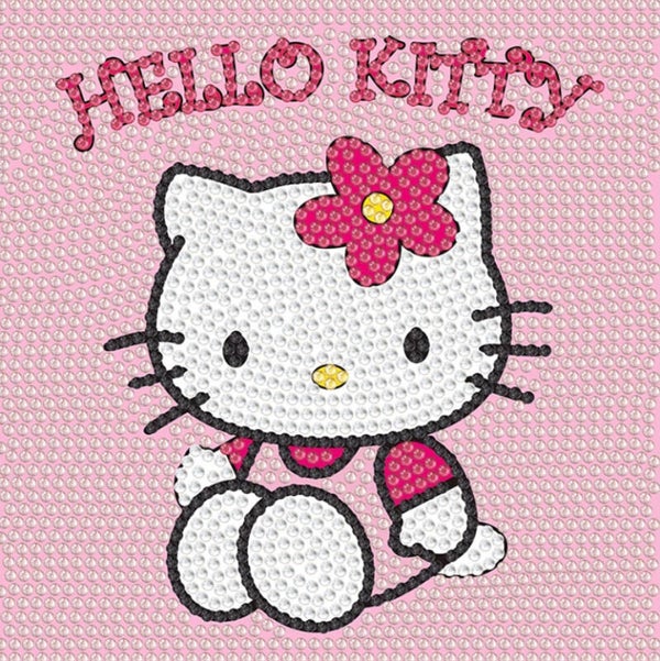 Hello Kitty rond 20x20