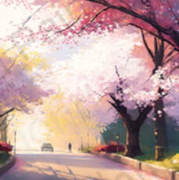 Spring Blossom Vierkant 30x40
