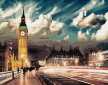 Big Ben Vierkant 30x40