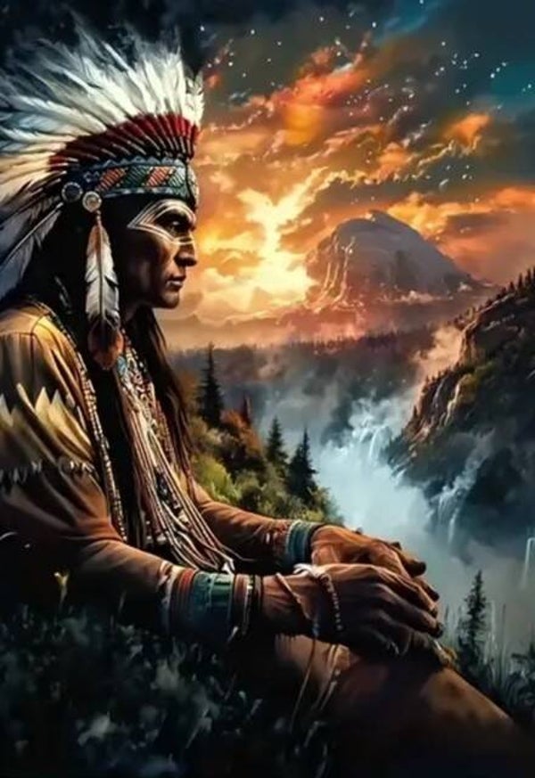 Indiaan Vierkant 30x40