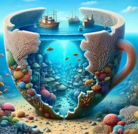 Nautic Cup Rond 30x30