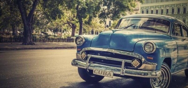 Oldtimer Cuba Vierkant 30x60