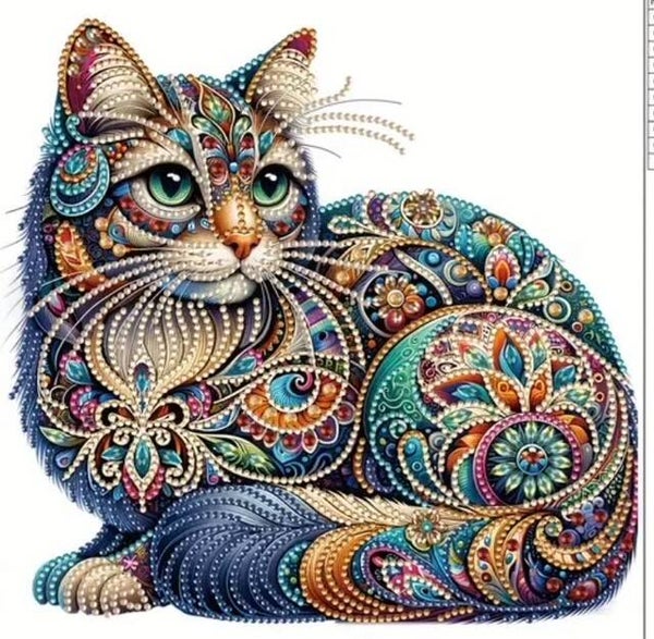 Poes speciale steentjes 30x30 Partial