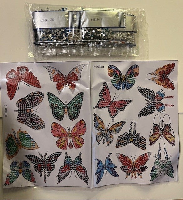 Stickers Vlinders - 19 Stuks