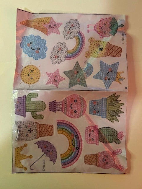 Stickers Vrolijk - 18 Stuks