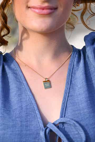 More Self Love Necklace 18k Gold Plated
