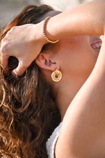 Radiance 18kt Gold Plated Earrings