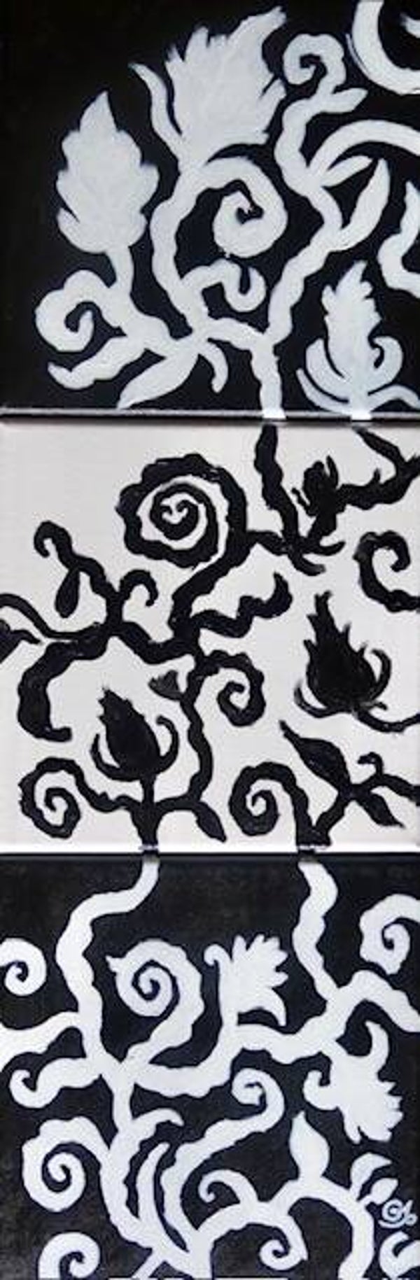 ALLIAUME Gilles - totem, peinture, acrylique sur toile