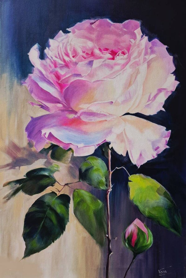 VERA Nathaly - Confidences  (Acrylique sur toile)