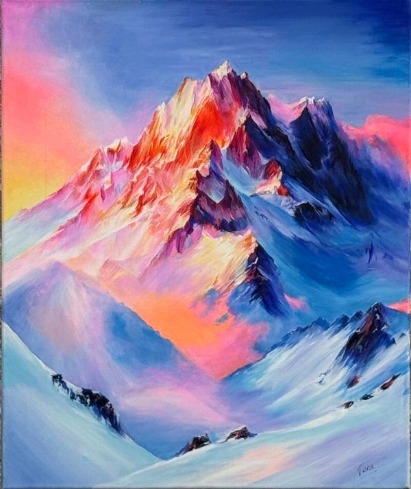 VERA Nathaly - L'éveil  (Acrylique sur toile)