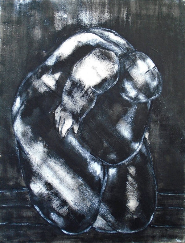 FANG Marie - Quasimodo, Dessin, Acrylique sur papier