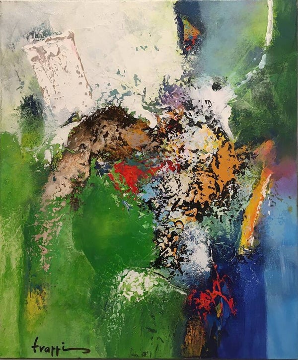 FRAPPIS. - Sans titre 11 -  Acrylique sur toile
