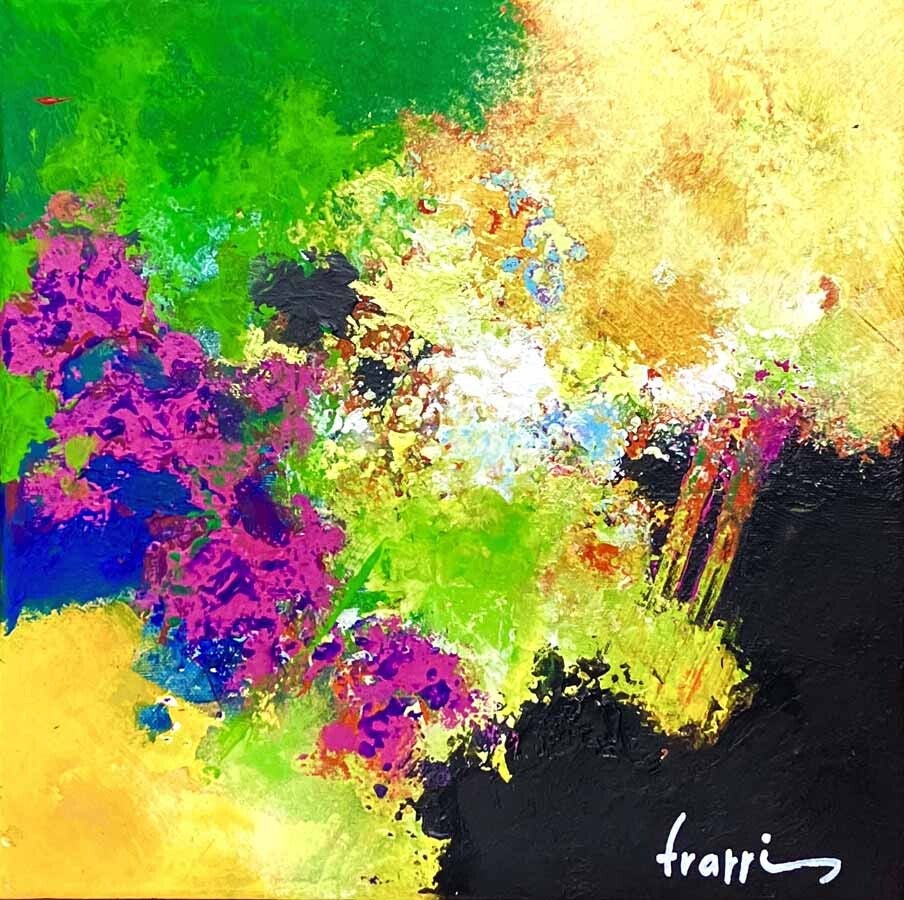 FRAPPIS. - Sans titre 24 -  Acrylique sur toile
