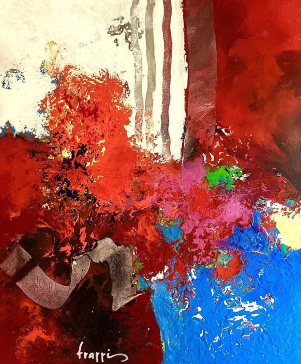 FRAPPIS. - Sans titre 27 -  Acrylique sur toile