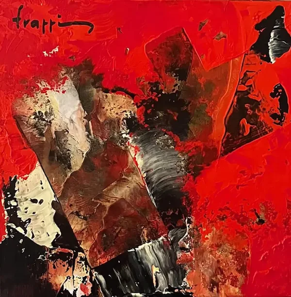 FRAPPIS. - Sans titre 41 -  Acrylique sur toile