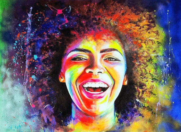 VERA Nathaly - Joie  (Acrylique sur toile)