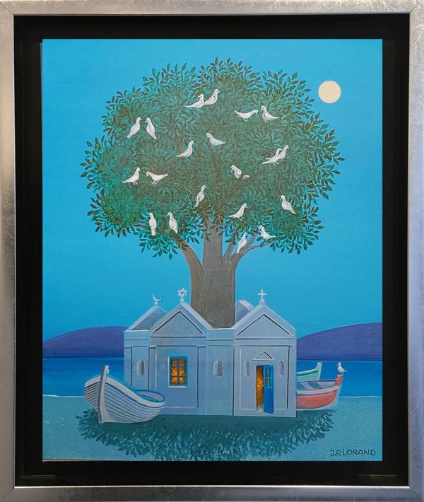 LORAND Jean-Pierre - Arbre de paix  (Acrylique sur toile)