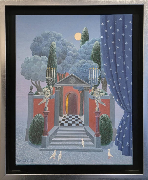 LORAND Jean-Pierre - Jardin secret  (Acrylique sur toile)