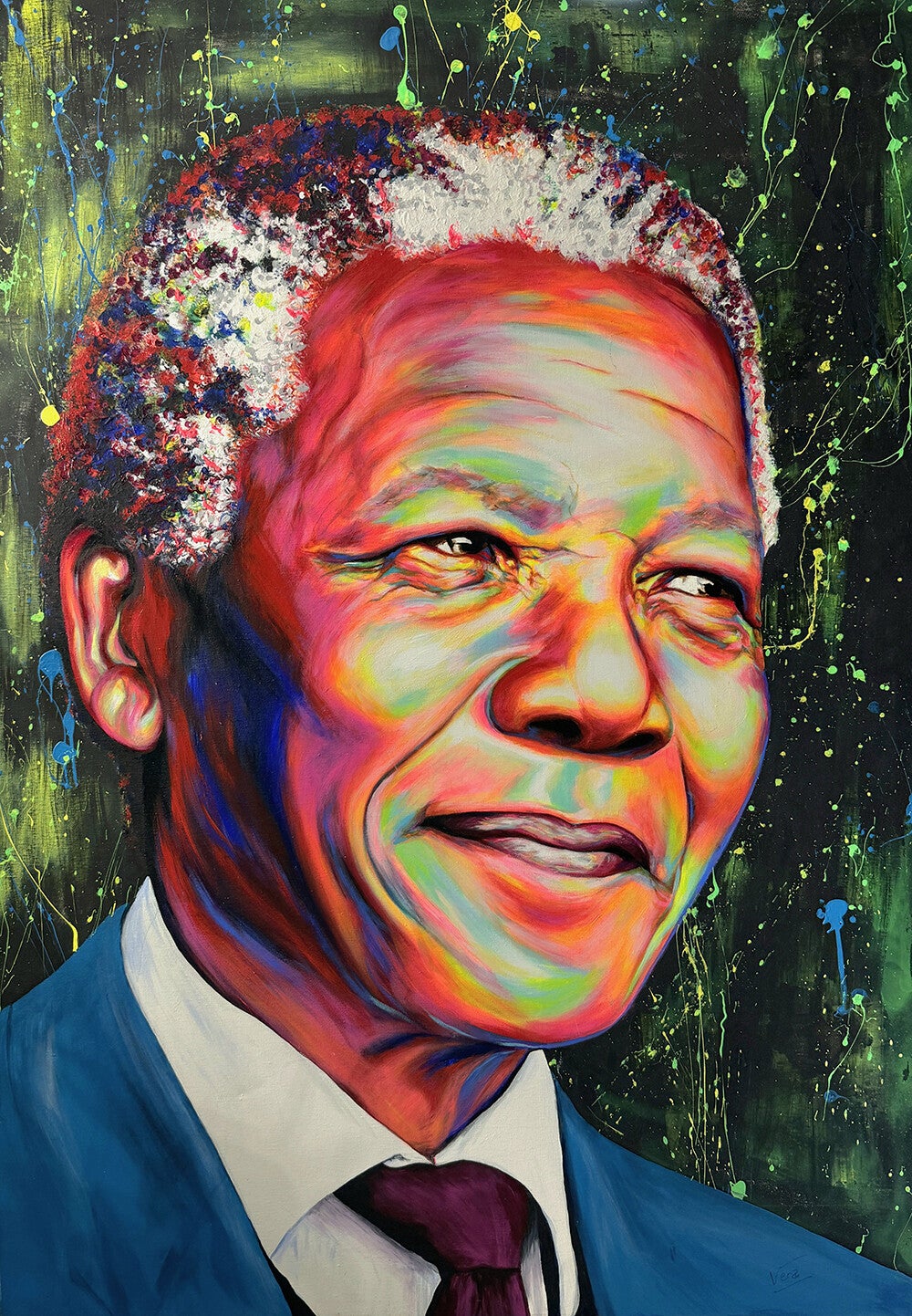 VERA Nathaly - Madiba  (Acrylique sur toile)