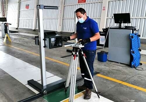 Brake tester calibration