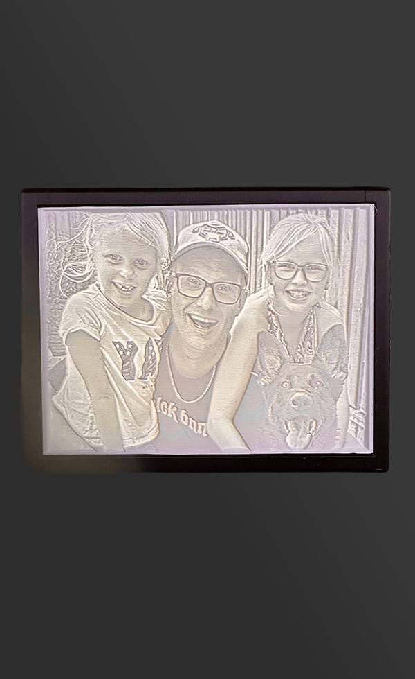 Lithophane 11 x 14 cm