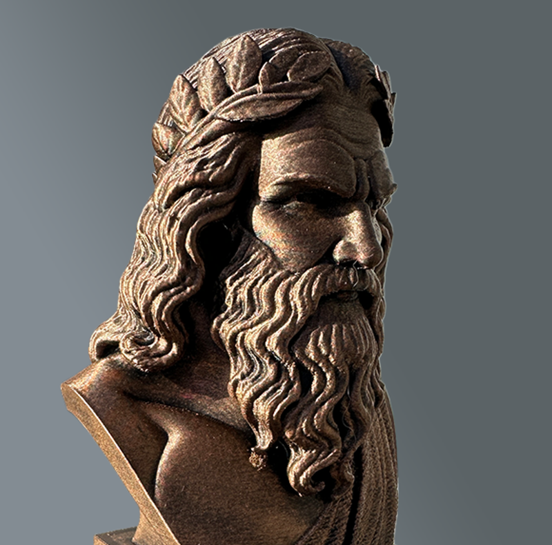 Zeus gebronsd