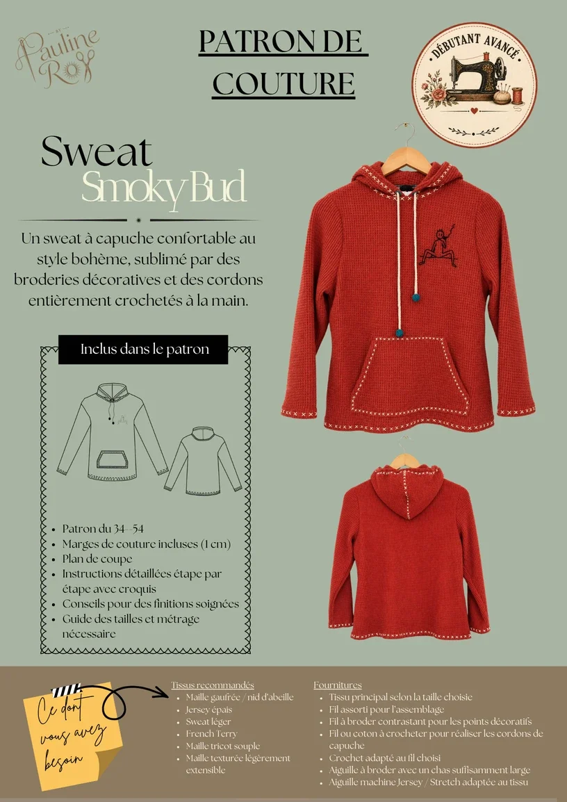Smoky Bud - Patron de couture PDF
