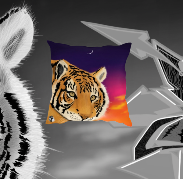 Coussin " Wild Tiger"