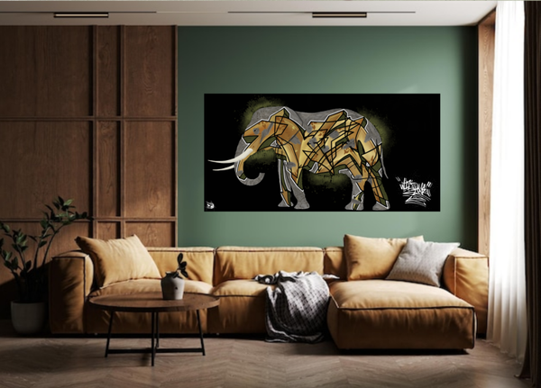 Éléphant feat Graffiti