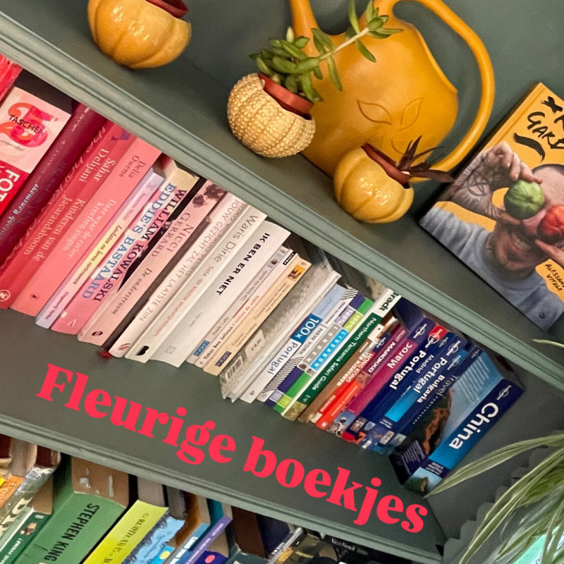 leeshoek met ruime boekenverzameling