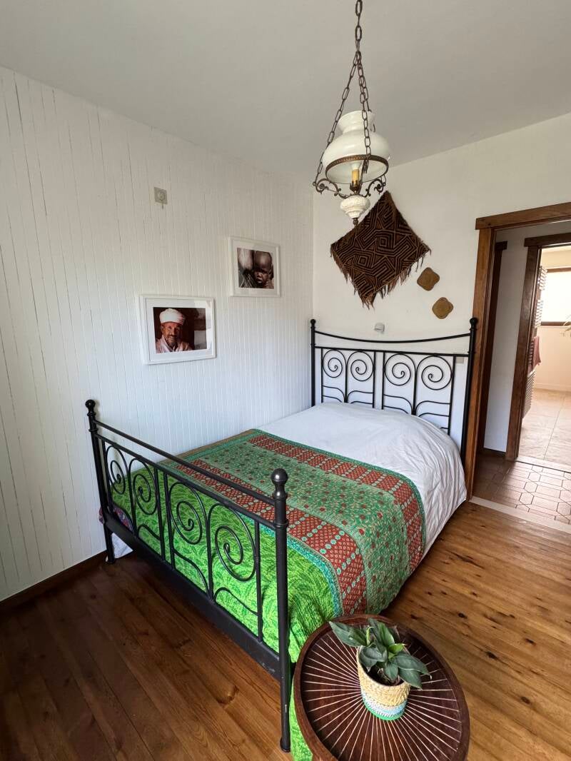 slaapkamers met dubbelbed