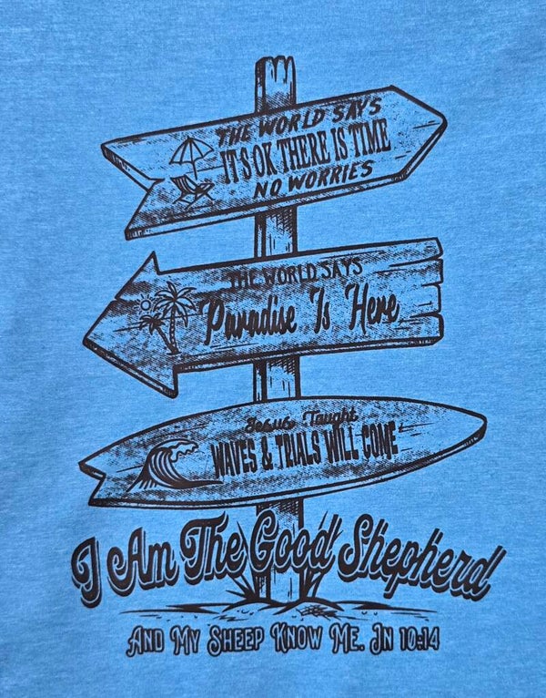 I Am The Good Shepherd and My Sheep Know Me John 10:14 Tye-Dye T-Shirts