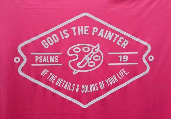 God Is The Painter Psalms 19 - Tye Dye-Shirts
