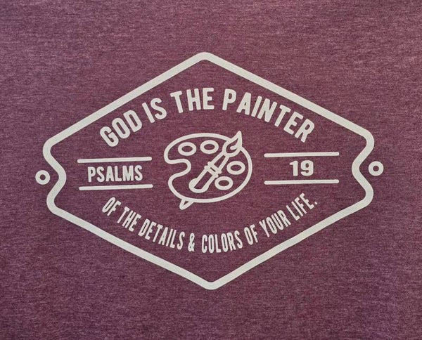 God Is The Painter Psalms 19 - T-Shirts