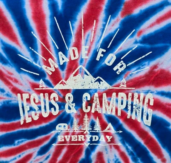 Jesus And Camping Tye Dyes