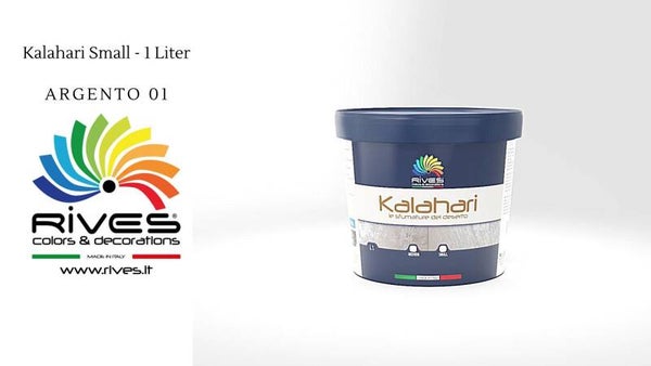 Kalahari Small Argento 01. 1 Liter Gebinde