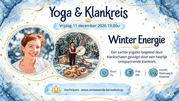 Yoga - Klankreis: 11/12/2026 Kasterlee