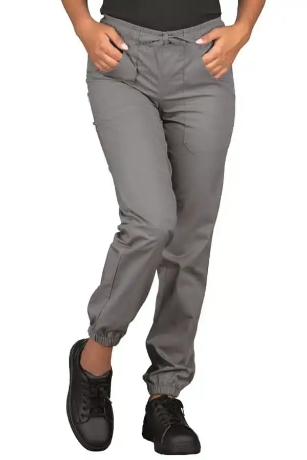PANTALONE C/ELASTICO GRIGIO 100% POLIESTERE SUPERDRY MICROFIBRA - ISACCO 044312