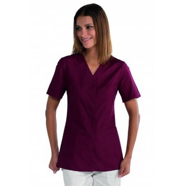 Casacca sion bordeaux pol/cot 125gr ISACCO 005203