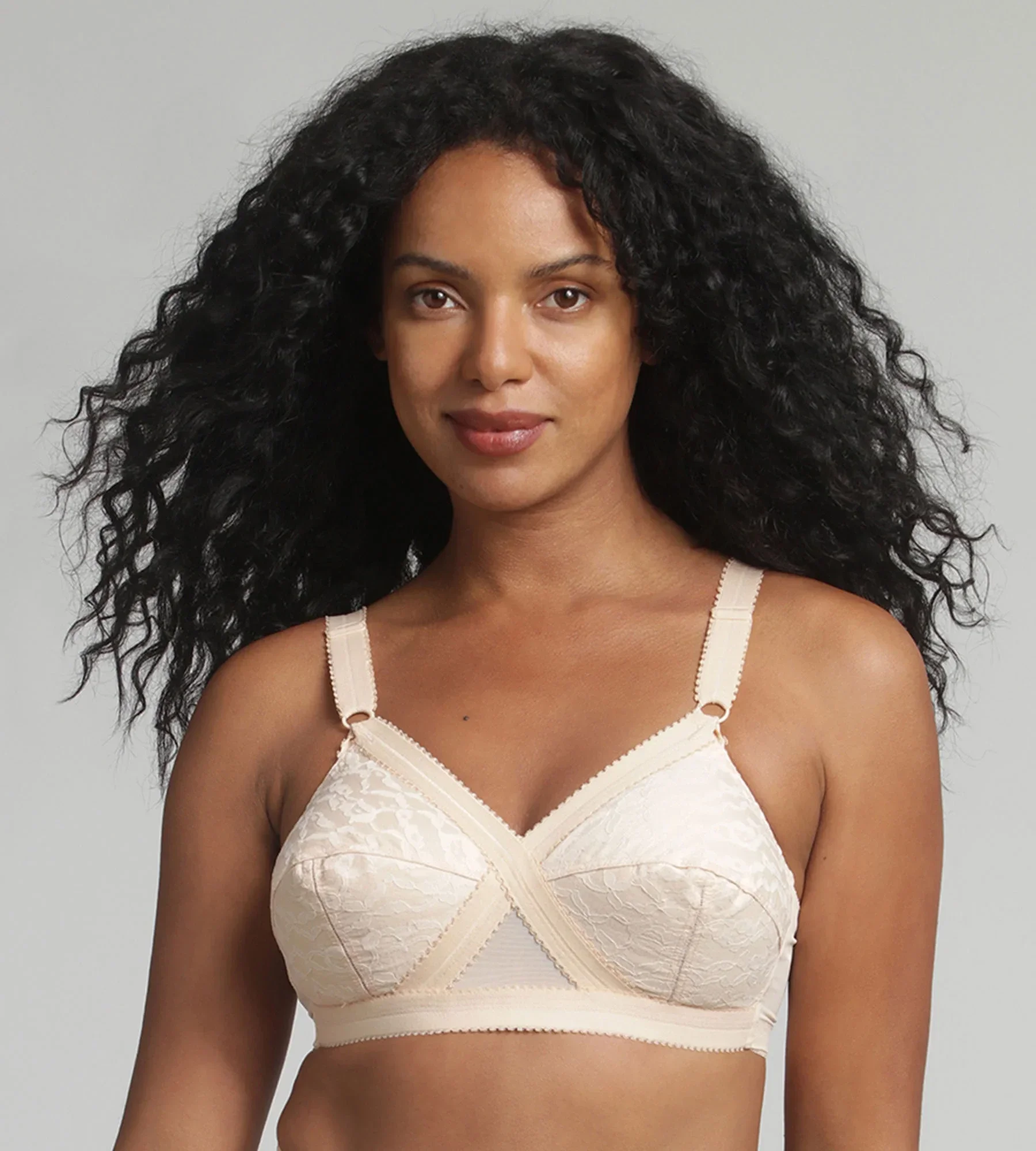 Reggiseno Playtex senza ferretto beige Criss Cross 556