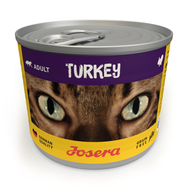 JOSERA BOÎTES DE PATÉE À LA DINDE POUR CHATS ADULTES