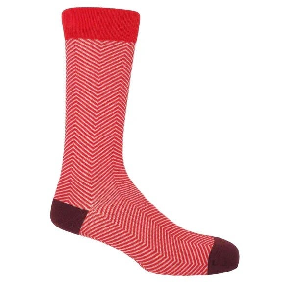 Lux Taylor Men's Red Socks